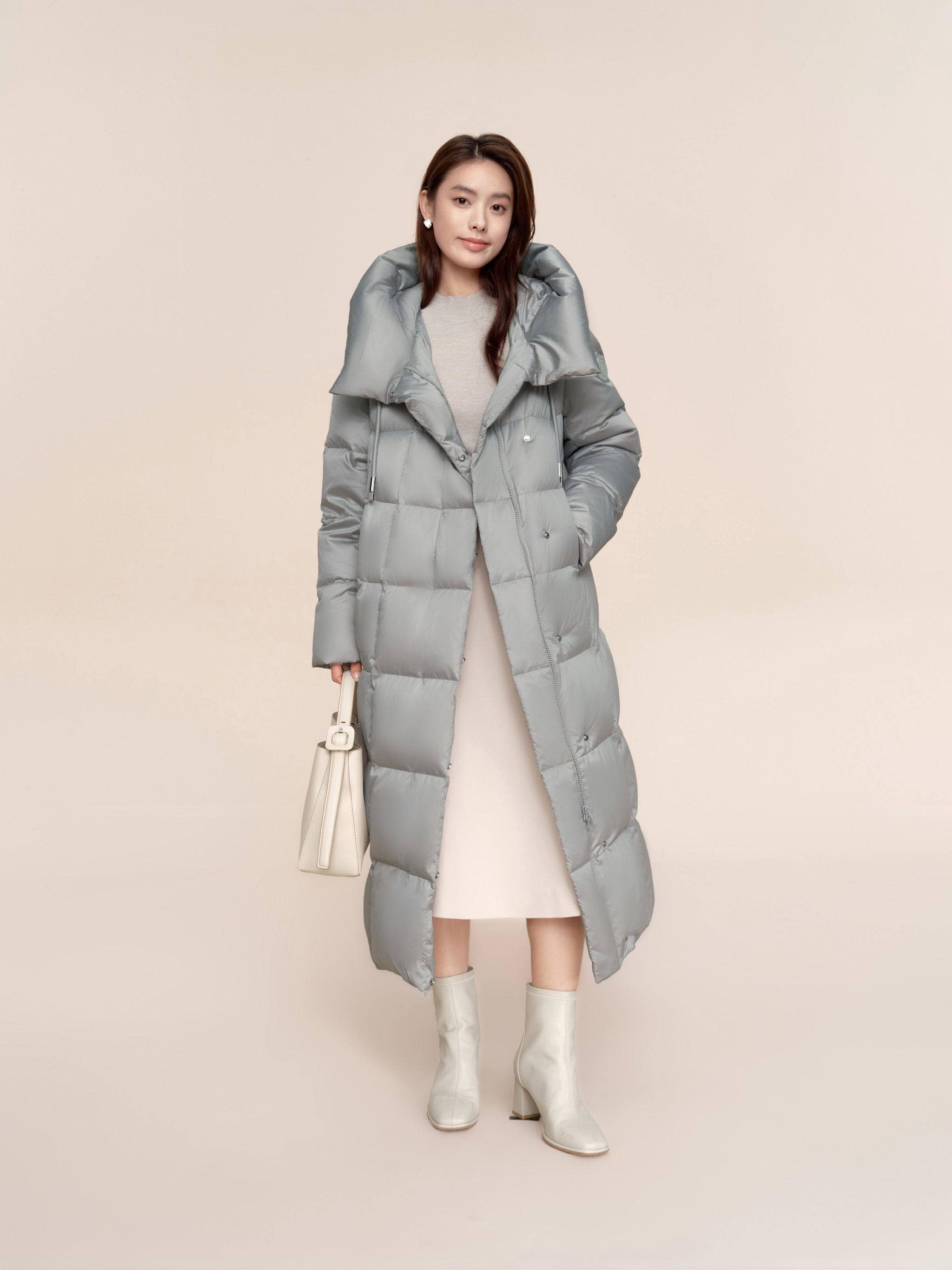 Women's Long Length Down Coat 5184 | Classic Leisure | BOSIDENG